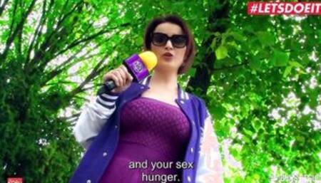 BUMSBESUCH - BIG TITTED CAM SLUTS JOLEE LOVE GETTING FUCK BY HER NUMBER one FAN - LETSDOEIT