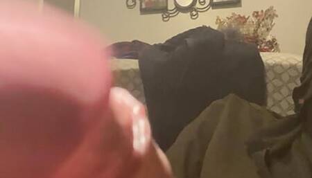 solo masturbation nude male choking the chicken