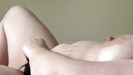 Pillow humping masturbation