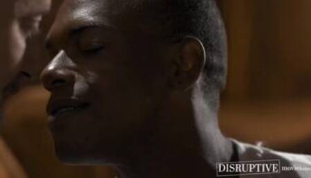 Big black cock Adrian Hart anal creampies sexy muscular DILF Lance Charger