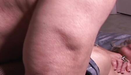 MATURE 4 LOVER - GRANNY SUCKS CUM OFF DICK AFTER A HARD LONG