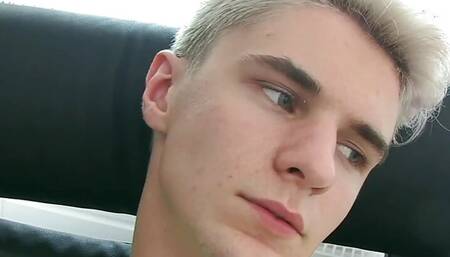 Cute Fuckboy Alexander Beats His Young Hard Meat To Orgasm!