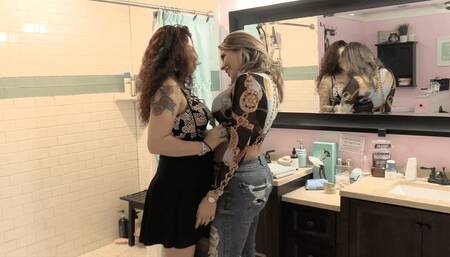 Lesbian Couple Have Secret Sexual Fun In Rental With Ginary & Nikki Brooks (HD 1080p MP4)