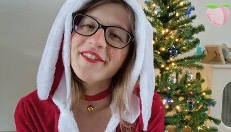 Christmas Bunny Tells You How to Stroke