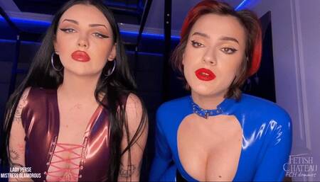 Jerk Off Instructions by Lady Perse and Mistress Glamorous