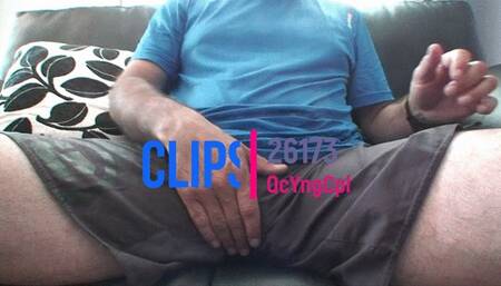 Naked Uncut Dadbod Worship Foreskin Cock