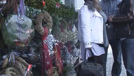 Blonde busty mature mom fucked from both ends