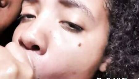 Couple bf blexican slim thick Olive Onyx fuck by Dorky Darian Peach Fuzz