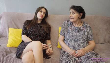RAISA, RADA and SARAH - Permanent slave for beloved step-grandmother! - FULL (HD)