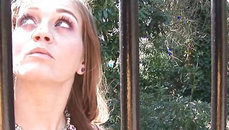 Brunette Rita Faltoyano Sucks Dick Outside And Gets Fucked