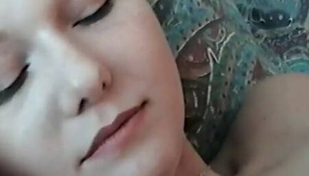 film my best friend Lucie blonde hair and whore to the bone while I'm in it up to the balls