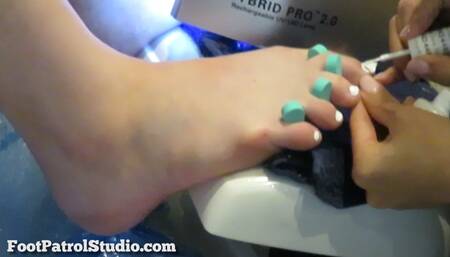 Pedicure Voyeur with Dolche Deuce - MP4 (HD480p)