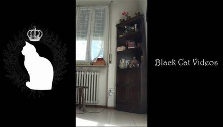 crushing easter eggs featuring Alice (close up camera)