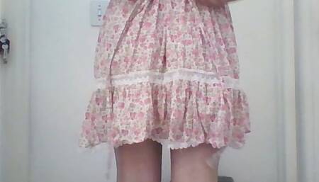 Innocent and beautiful girl masturbates