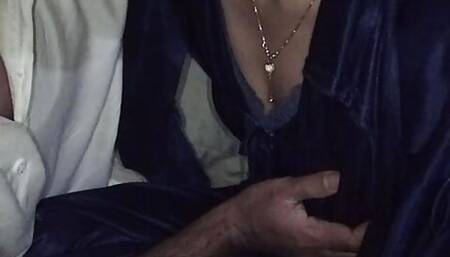 Desi girl sucking brother friend cock