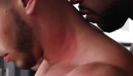 Muscular Bodybuilder Johnny Bronco Ass Plowed By Black Reign