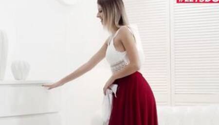 WHITEBOXXX - (Rebecca Volpetti, Lutro) - Petite Romanian Teenie Teases Her Boyfriend