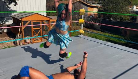 Morrigan Vs Mike Singles match