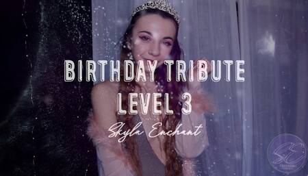 Birthday Tribute - Level 3