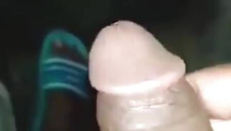 Young sexy gay boy masturbation in toilet