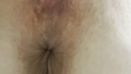 Awesome cumshot in front of the supermarket in the car