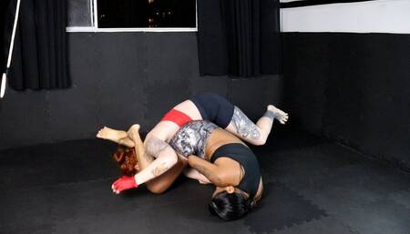 Redhead X Brunette BJJ real match