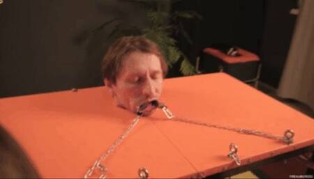 Amazing! n152 Full vers The whole face of a slave in saliva and food We spit in his mouth, on his face, on his food and laugh