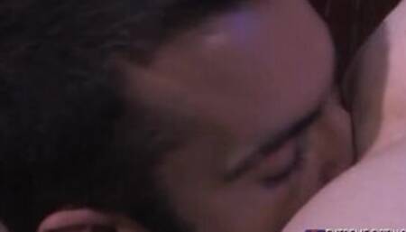 Muscular homo rimmed and fist fucked by muscular dom