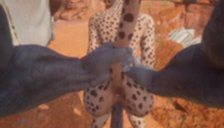 Wild Life / Cute Furrie Cheetah Girl ????