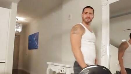 Black teen Allee Mack takes on 3 dicks in hotel room orgy