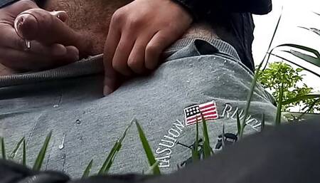 Cum in park