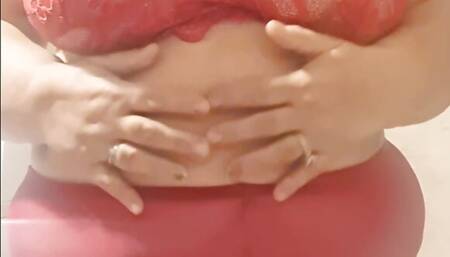 Fat Horny Granny Step Mom solo play i