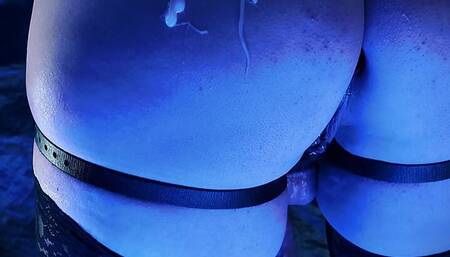 JOI jerk off instruction with strap-on - dominating horror witch dirty talking - MILF Arya Grander