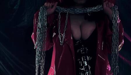 JOI jerk off instructions CEI cum eating instructor - Hot crazy MILF horror porn Evil Arya Grander