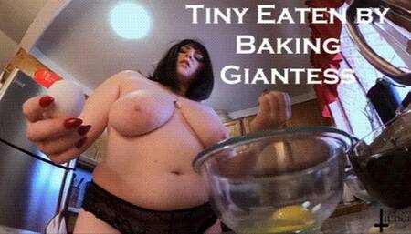 Tiny Eaten by Baking Giantess WMV