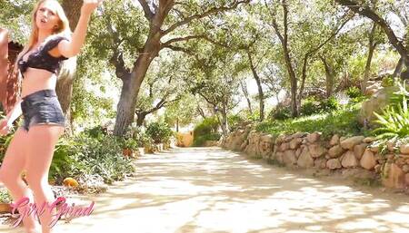 Girl Grind featuring Amia Miley and Vicki Chase's teenager xxx