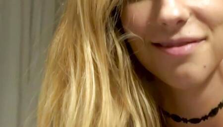 Amateur anal babe riding BFs cock at home after sucking