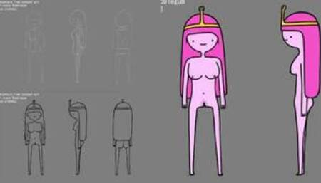 [LEAKED] Princess Bubblegum NUDE designs - adventure time porn