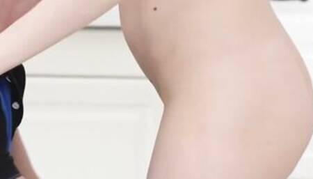 Tiny 18 year old Yo Stasya Stoune Getting Her Cunt Boned and Cum Filled