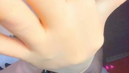 Surgical glove edging