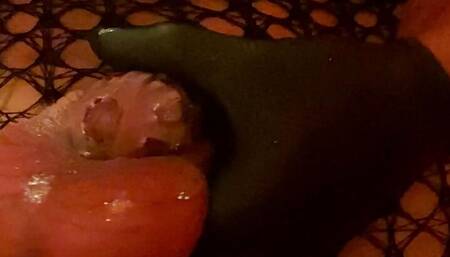 Rough Chastity Play and Ball Slapping
