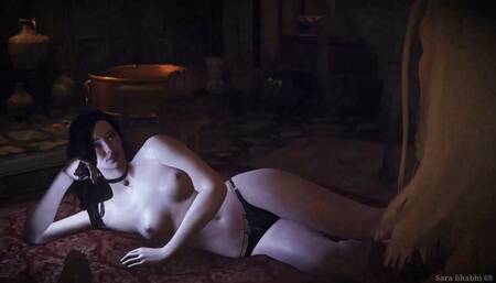 Yennefer Damn Geralt you tore down a hole in my Witcher 3