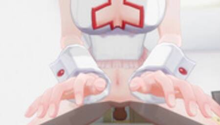 3D HENTAI POV Nurse rides your cock