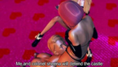 female knight lose to monster ork - episode.17