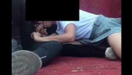 Sexo Publico, COGEN en la ESCUELA, ESTUDIANTE MEXICANA CACHONDA, Parte 1