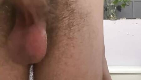 Showing off my big dick and ass