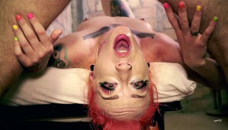 MANGA HENTAI STYLE STEP-SISTER's THROAT FUCKING (only action version) - smartphone version