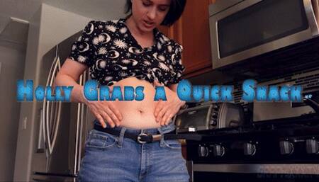 Holly Grabs A Quick Snack -4K