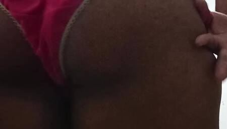 Pregnant chubby hotwife videocall