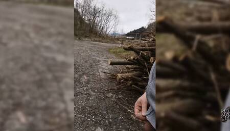 Quick stop outdoor - risky place